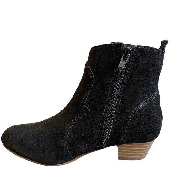 Steve Madden Girls JHIPSTER Chelsea Boot Black Suede NWT - Picture 3 of 7